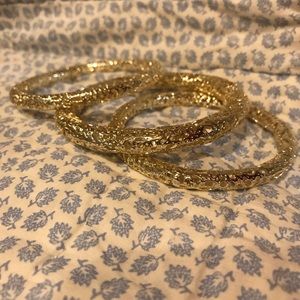 Kendra Scott Lucca gold bangles